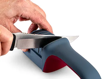how to sharpen stainless steel knife
