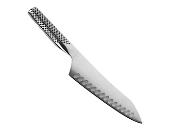 global hollow edge chef's knife set