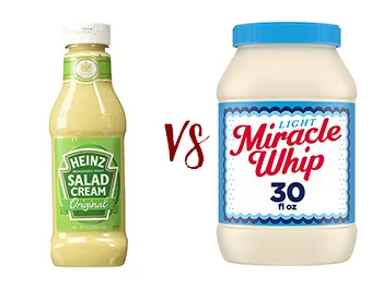salad cream Vs miracle whip