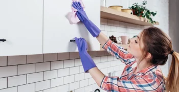 How to clean kitchen cabinets without removing finish