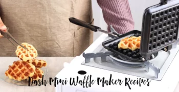Dash mini waffle maker recipes