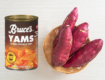 Difference Between Canned Sweet Potato And Fresh Sweet Potato