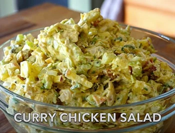 Ina Garten curry chicken salad
