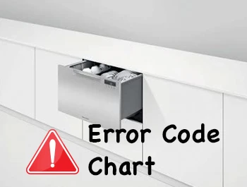 Fisher Paykel Dishwasher Error Codes Chart