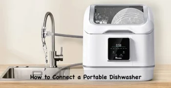 how to connect a portable dishwasher