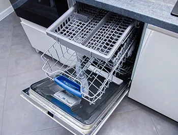 What does watertap warning mean on Bosch dishwasher