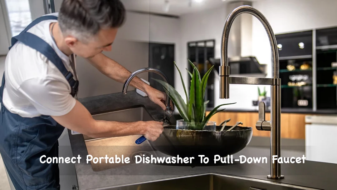 How To Connect Portable Dishwasher To PullDown Faucet? Kitchen