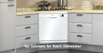 Bosch Dishwasher not draining but no Blockage